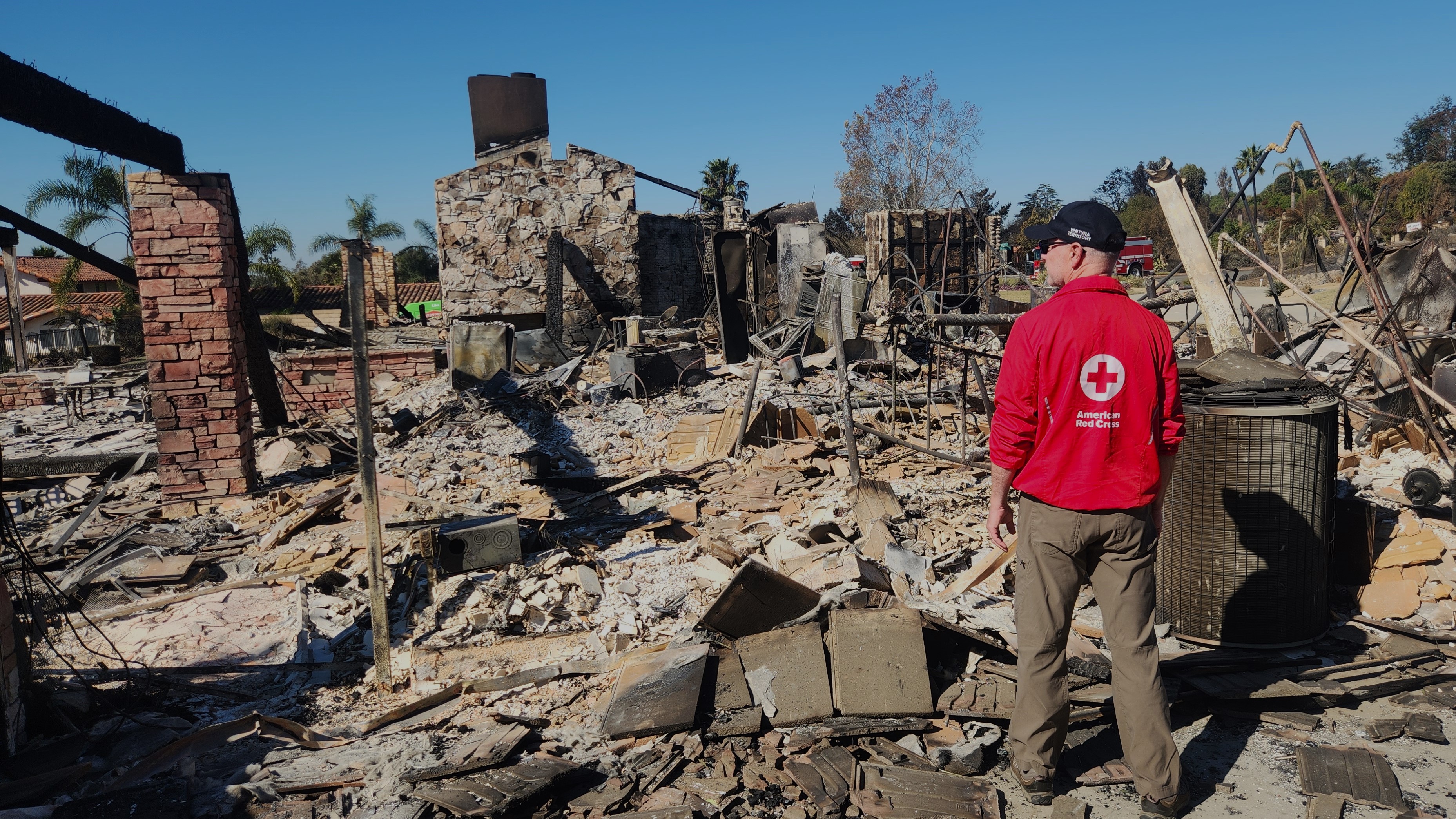 Families Find Refuge from Disastrous Fire Storm – Red Cross